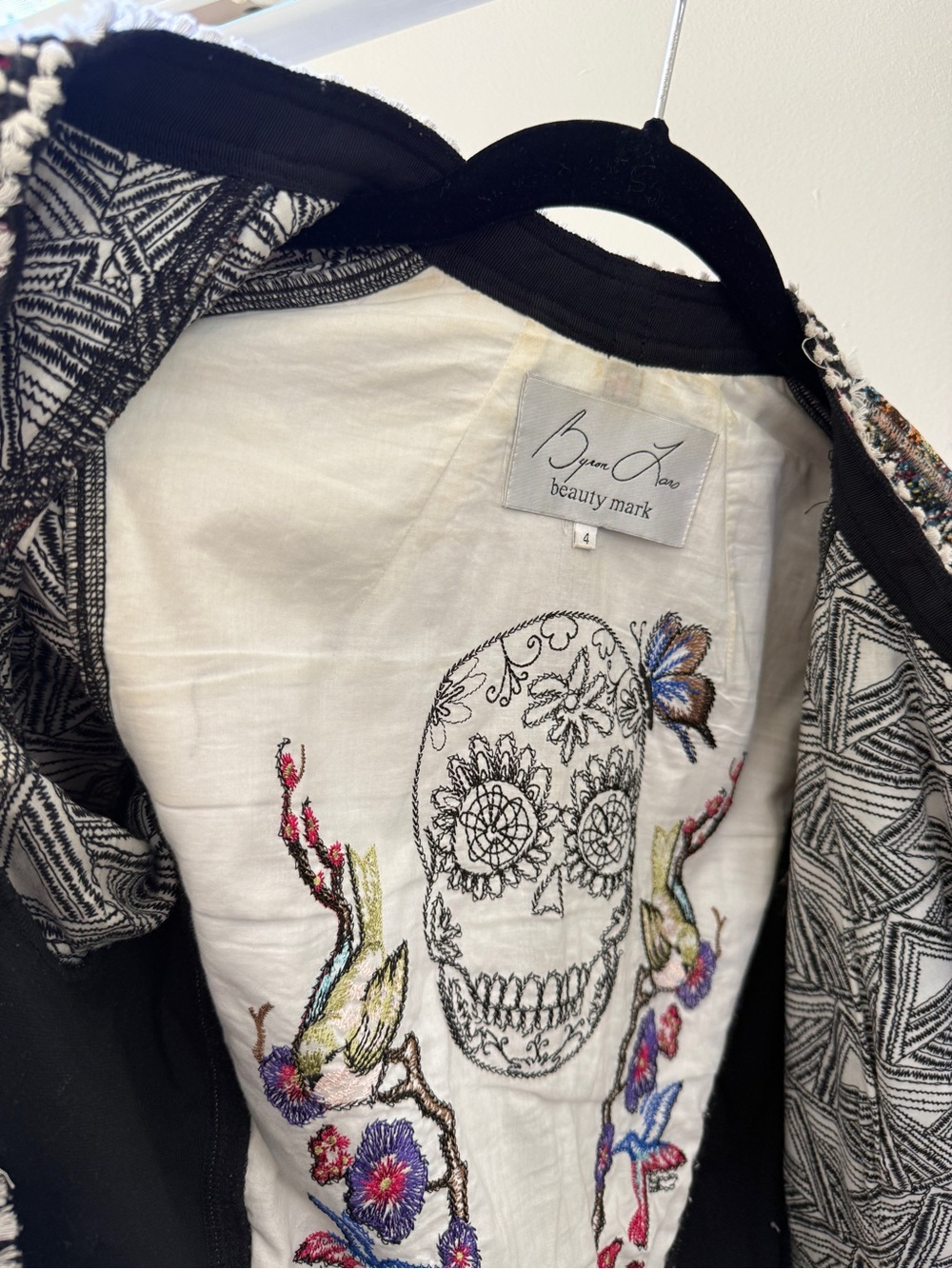 Byron Lars Beauty Mark Guatemalan Mix Jacket | Size 4 - Picture 10 of 14